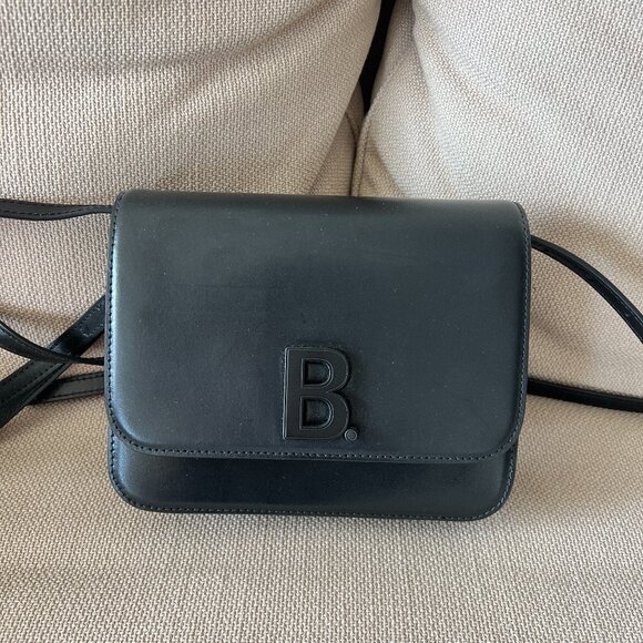 Balenciaga B. SMALL BAG IN BLACK - Picture 1 of 2